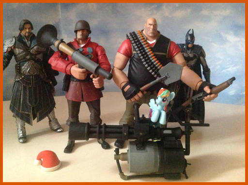 Team Fortress 2 - «Не без шапки». Фотообзор фигурок от NECA